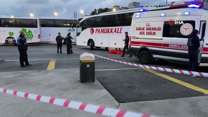 Alibeyköy Otogarı'nda feci ölüm! Ezilerek hayatını kaybetti