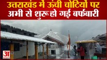 Snowfall In Uttarakhand: बदरी-केदार और हेमकुंड साहिब में बर्फबारी, वीडियो में देखें का खूबसूरत नजारा