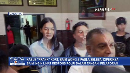 Usai Diperiksa Polisi, Baim Paula Meminta Maaf: Tak Ada Niat Melecehkan Institusi Polri!