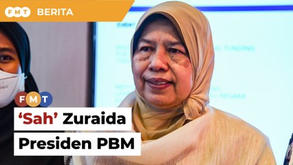 Download Video: Majlis Tertinggi PBM sahkan usul Zuraida jadi presiden