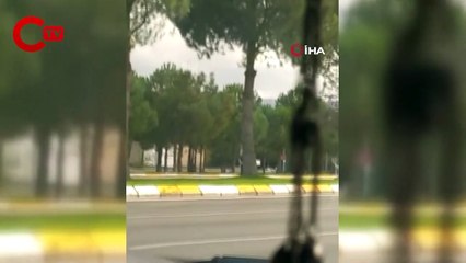 Akan trafikte yola yatan avukat, kendisine yardım etmek isteyen kadına dehşeti yaşattı