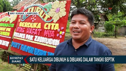 Polisi Gelar Rekonstruksi Pembunuhan Satu Keluarga di Lampung, Pelaku Peragakan 87 Adegan