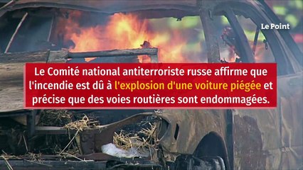 Russie : le pont de Crimée gravement endommagé par un incendie