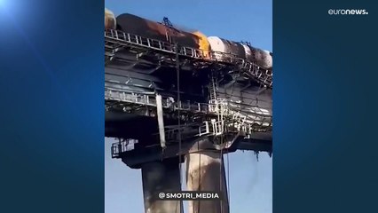 La Russie lance une enquête criminelle sur l'explosion du pont en Crimée