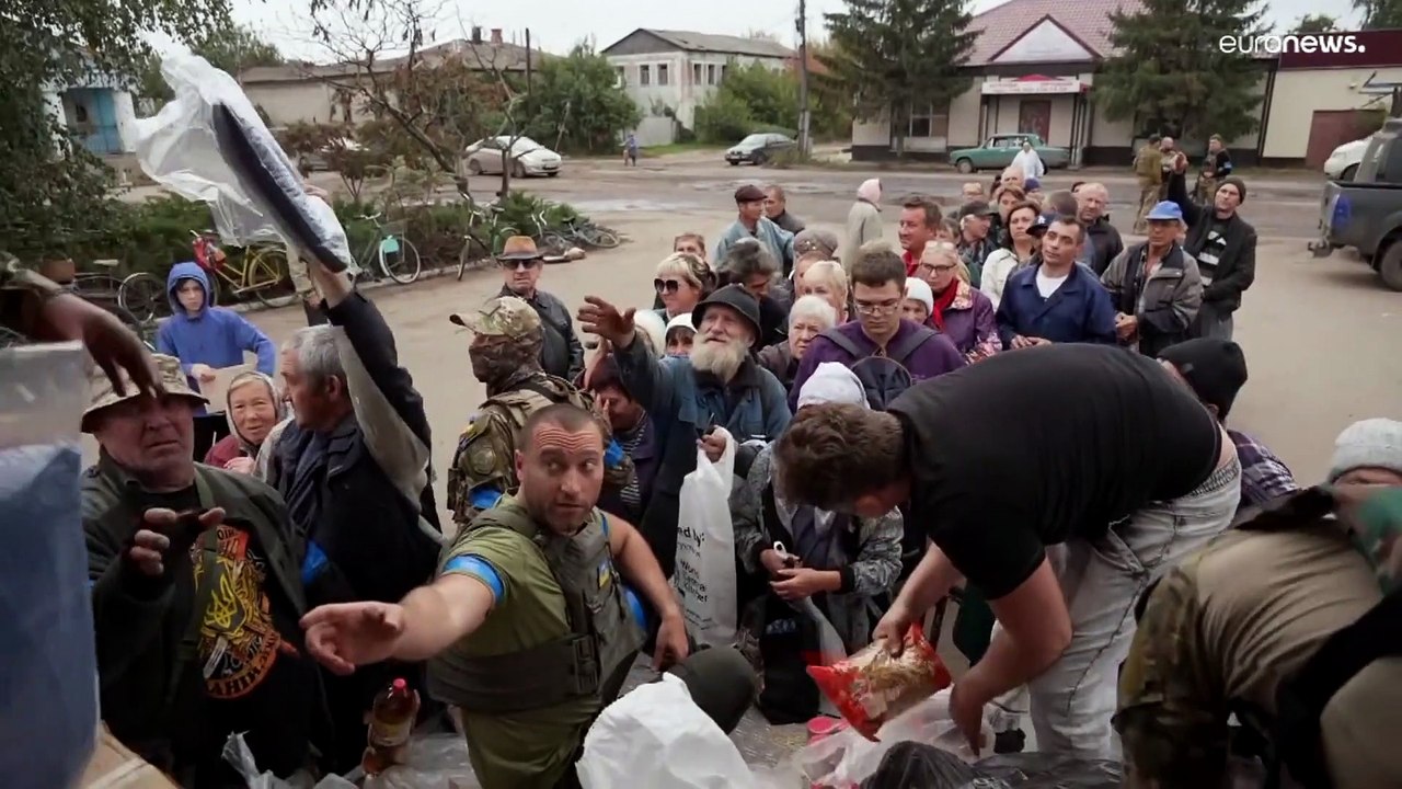 Жители освобождённых районов Украины нуждаются...