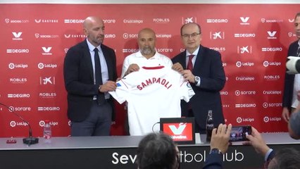 Séville - Sampaoli présenté comme nouvel entraîneur