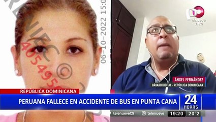 República Dominicana:  Peruana fallece en accidente de bus en Punta Cana