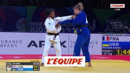 Fin de parcours pour Cysique  - Judo - Mondiaux (F)