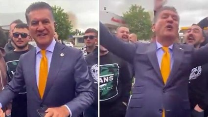 Mustafa Sarıgül'ü şoke eden tezahürat! Kalabalığa hemen müdahale edip susturdu