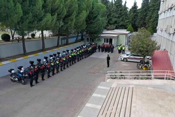 Manisa yerel: Manisa'da jandarmadan motosiklet denetimi