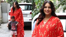 Mom-to-be Bipasha Basu flaunts her pregnancy glow as she steps out in the city | FilmiBeat