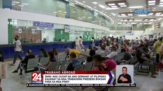 DMW: Nag-uusap na ang Germany at Pilipinas kaugnay sa mga trabahong pwedeng buksan para sa mga Pinoy | 24 Oras Weekend