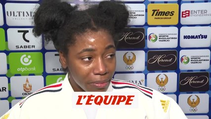 Cysique : « Je suis énervée contre moi » - Judo - Mondiaux (F)