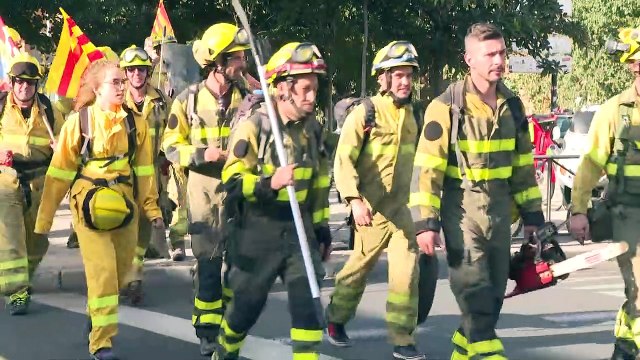 Bomberos forestales reivindican la aprobación del Estatuto y poner fin a la precariedad