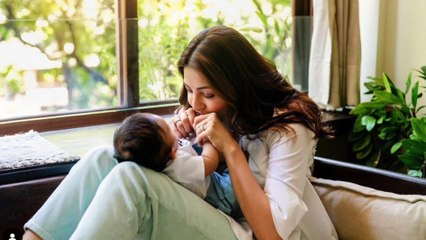 Kajal Aggarwal FINALLY reveals her son Neil's face