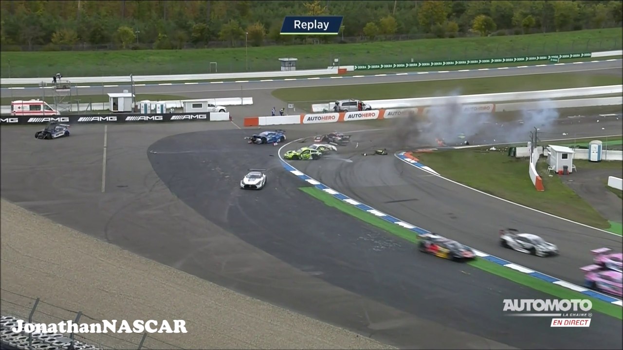 Heavy Crash Hockenheim 2022 DTM