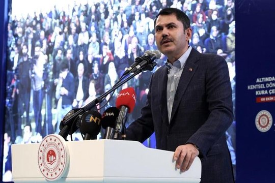 Bakan Kurum: Sosyal konut projemize 185 bin Ankaralı başvuru yaptı