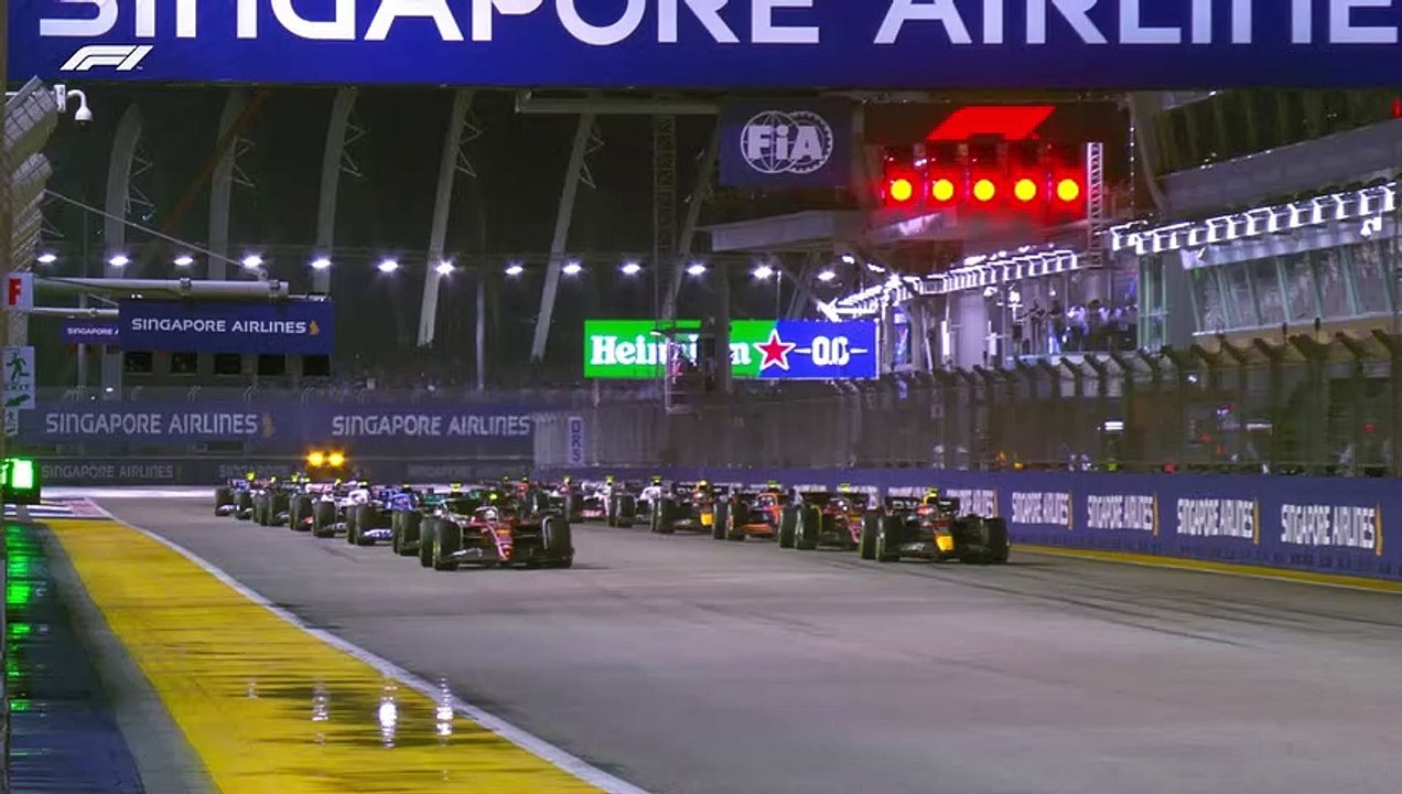 17. Gran Premio de Singapur F1 2022 - Mejores momentos