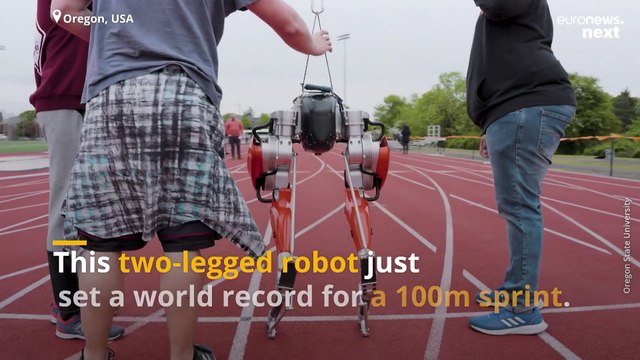 Usain nuts and bolts: This running robot just broke a Guinness World Record for a 100-metre sprint