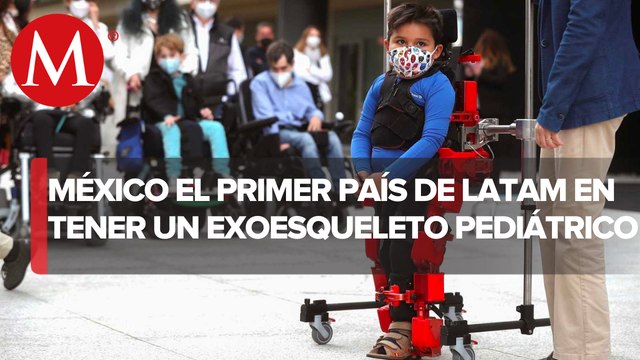 ¡Está listo! El primer exoesqueleto pediátrico ya listo para su uso en pacientes con parálisis