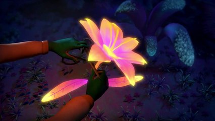 En la selva todos se cuidan unos a otros y una flor es cuidada por ella