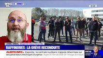 Grève reconduite dans les raffineries: un délégué CGT Esso à Fos-sur-Mer affirme n'avoir 