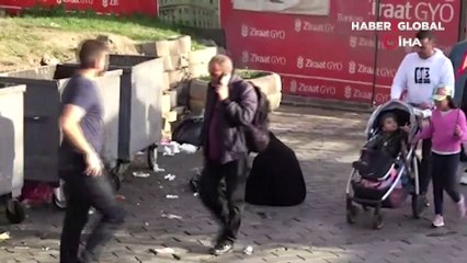 Vatandaş yakalanan dilenciye para verdi! Zabıta memuru böyle isyan etti