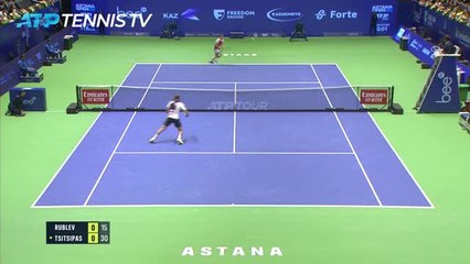 Astana - Tsitsipas vient à bout de Rublev et file en finale