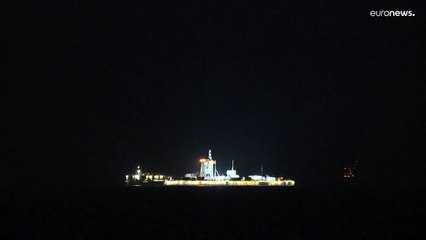 شاهد: الصين تطلق بنجاح قمرين صناعيين اختباريين من البحر الأصفر