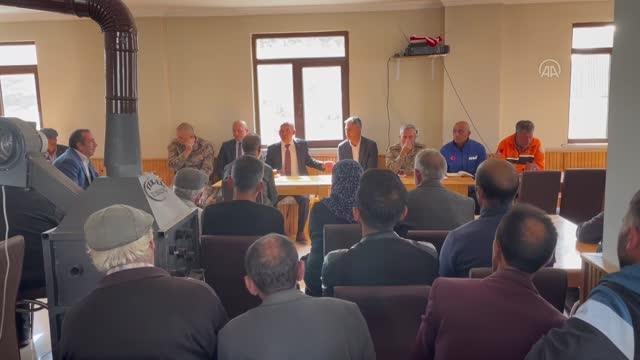 Ardahan haber: Ardahan Valisi Öner, depremden etkilenen köylerdeki altyapı çalışmalarını inceledi