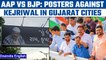 Gujarat Elections: Banners calling Arvind Kejriwal 'anti-Hindu' surface | Oneindia news *Politics