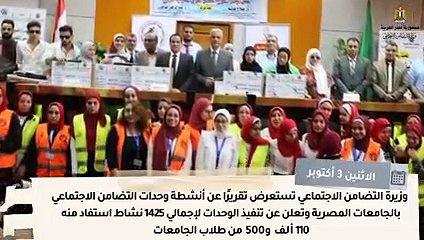 التضامن فى أسبوع..توصيل المعاشات للمنازل مجانا لغير القادرين صحيا