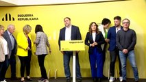 Oriol Junqueras habla del Govern sin Junts