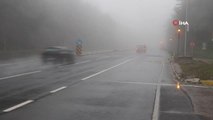 Bolu haberleri | Bolu Dağı'nda yoğun sis etkili oluyor