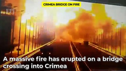 Crimea Bridge Reopens After Bridge Explosion
