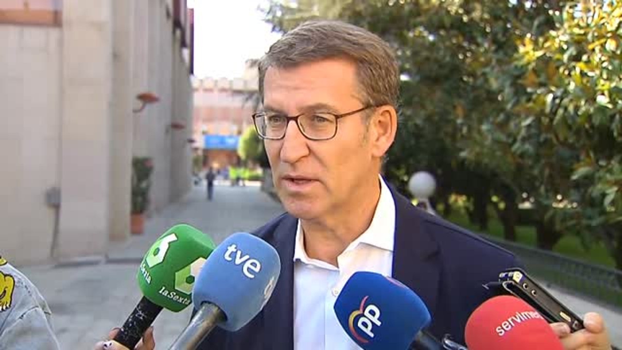 Feijóo lamenta que Sánchez "prefiera apuntalar al independentismo frente al constitucionalismo"
