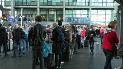 تعطل شبكة القطارات في شمال ألمانيا بسبب عمل تخريبي