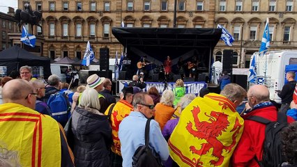 Yestival - Hope Over Fear event in George Square Glasgow