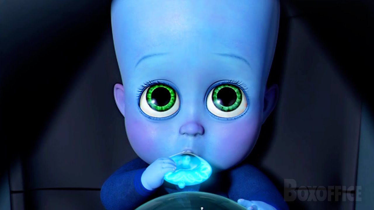 L'histoire du bébé bleu | Megamind | Extrait VF