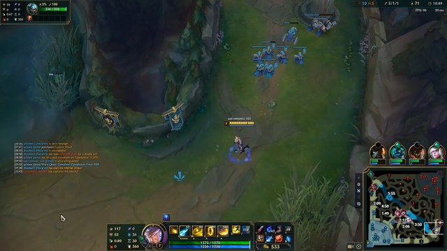 Une interaction qui restera à jamais dans League of Legends