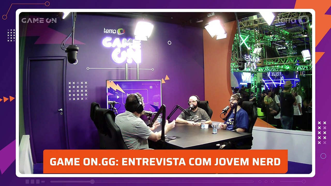 Super Live BGS: Jovem Nerd e mais no Game On