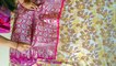 Banarasi Silk saree Draping Tricks for Diwali | Front Pallu Saree Wearing