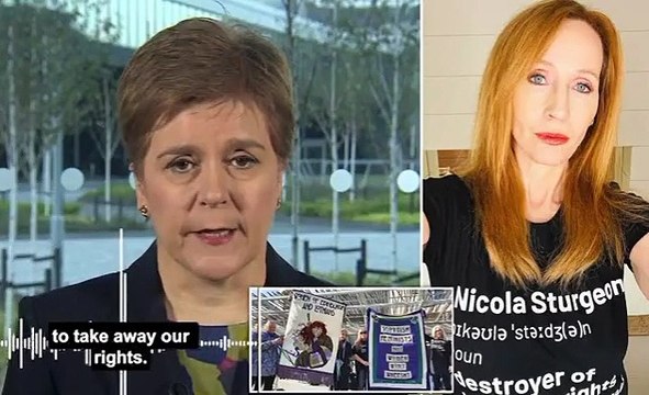 Now JK Rowling labels Sturgeon one of the 'mean girls'! Harry Potter author likes tweet comparing SNP leader to high school bully Regina George for implying she is not a 'real feminist' unlike her in deepening trans rights row
