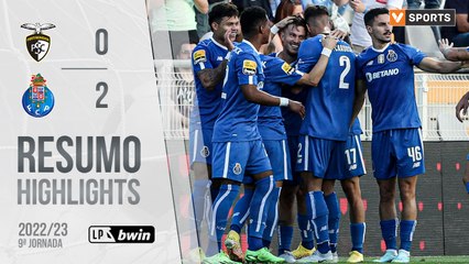 Highlights: Portimonense 0-2 FC Porto (Liga 22/23 #9)