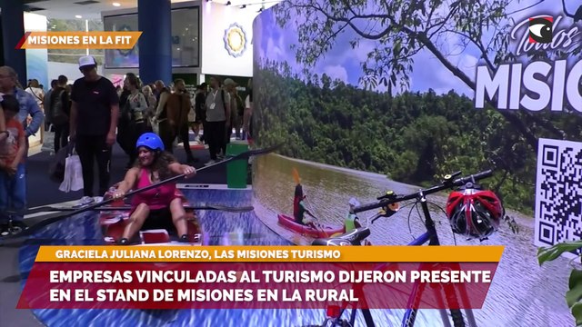 Empresas vinculadas al turismo dijeron presente en el Stand de Misiones en La Rural