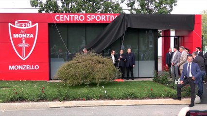 Berlusconi inaugura centro sportivo del Monza: è dedicato al padre Luigi