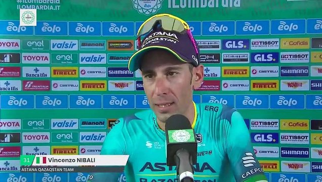 Tour de Lombardie 2022 - Vincenzo Nibali is retired : I enjoyed the race and the public, I wanted to thank them for the affection they have always shown me