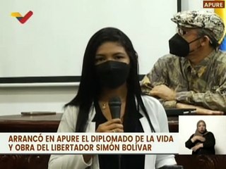 Imparten diplomado Vida y Obra del Libertador Simón Bolívar a 543 apureños inscritos