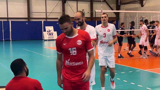 Images maritima: quelques points du match Martigues Volley Avignon