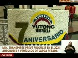 Planta Yutong Venezuela producirá línea de autobuses y vehículos de carga pesada para el 2023